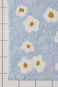 Meadowland Floral Plush Tufted Bath Mat