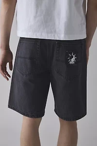 WORSHIP SUPPLIES Nuclear Lounger Denim Short
