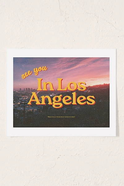 GS Print Shoppe See You LA Art