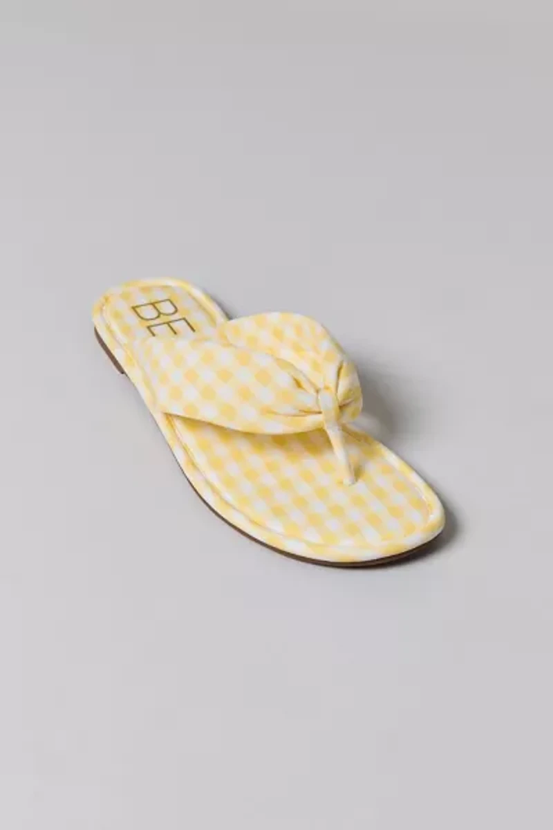 Beach By Matisse Footwear Gidget Gingham Thong Sandal