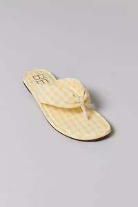 Beach By Matisse Footwear Gidget Gingham Thong Sandal