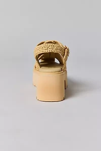 Coconuts By Matisse Footwear Tavi Raffia Platform Fisherman Sandal