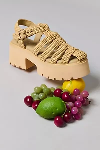 Coconuts By Matisse Footwear Tavi Raffia Platform Fisherman Sandal