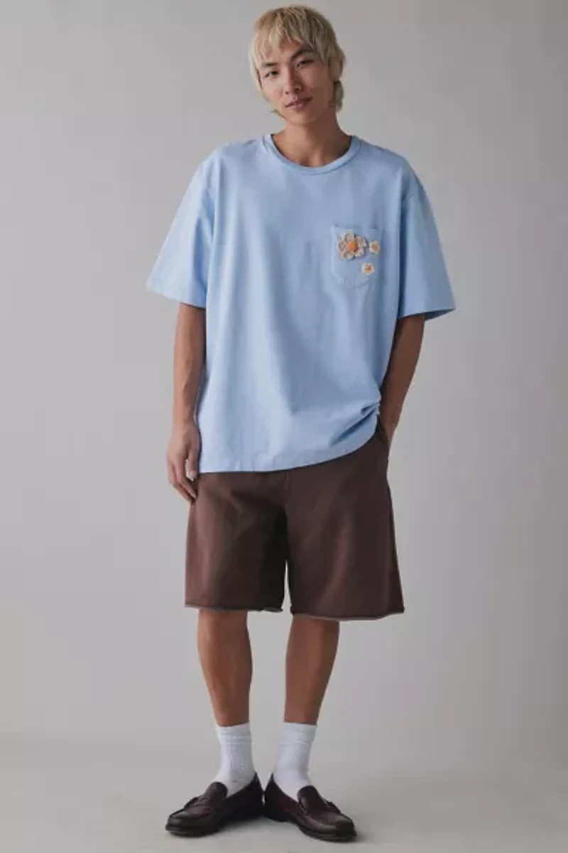 Monitaly Flower Pocket Tee
