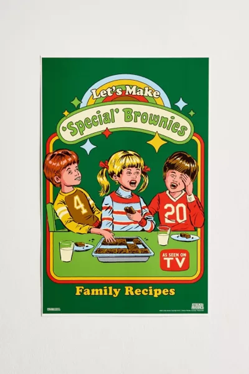 Steven Rhodes Special Brownies Poster