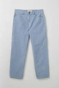BDG Striped Straight Fit Utility Work Jean