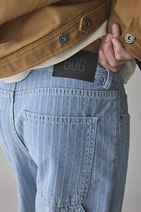 BDG Striped Straight Fit Utility Work Jean