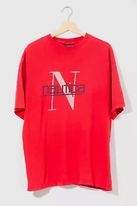 Vintage 1990s Nautica Logo Graphic Distressed T-Shirt