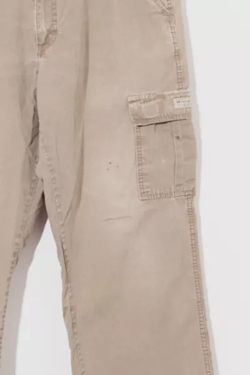 Vintage 1990s Distressed Wrangler Rip Stop Cargo Pants