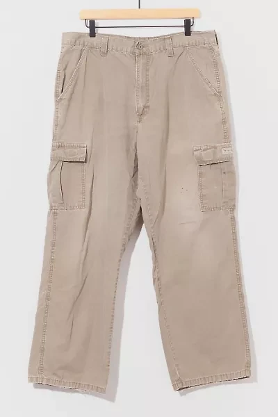 Vintage 1990s Distressed Wrangler Rip Stop Cargo Pants