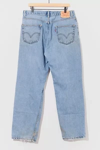 Vintage 1990s Levi’s® Distressed Light Wash Denim Jeans