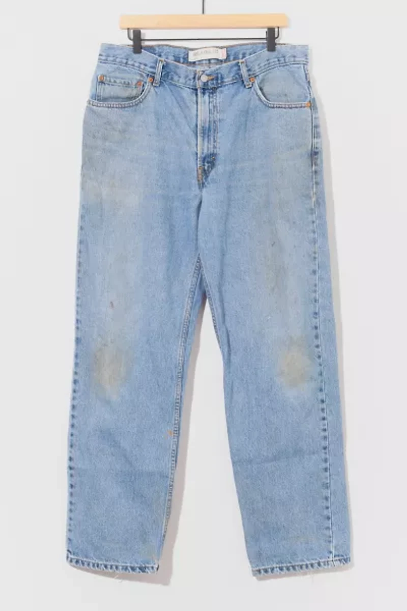 Vintage 1990s Levi’s® Distressed Light Wash Denim Jeans