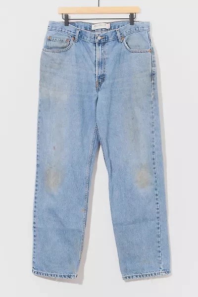Vintage 1990s Levi’s® Distressed Light Wash Denim Jeans