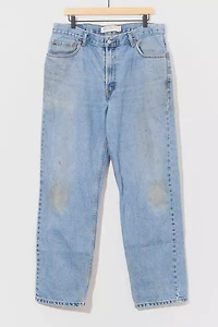 Vintage 1990s Levi’s® Distressed Light Wash Denim Jeans