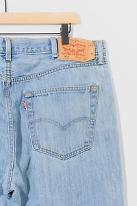 Vintage 1990s Levi’s® Distressed Light Wash Denim Jeans