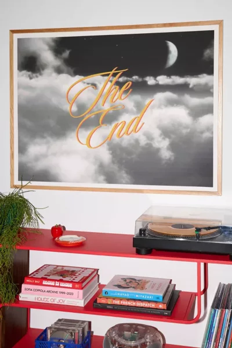 GS Print Shoppe THE END Retro MOVIE Art