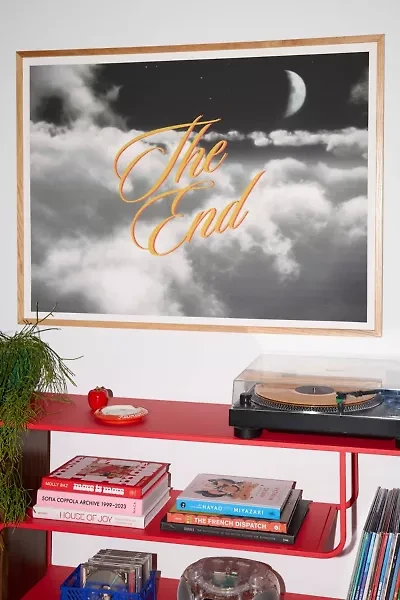 GS Print Shoppe THE END Retro MOVIE Art