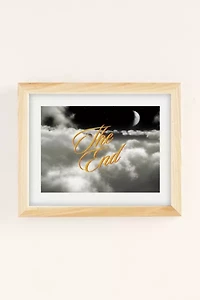 GS Print Shoppe THE END Retro MOVIE Art