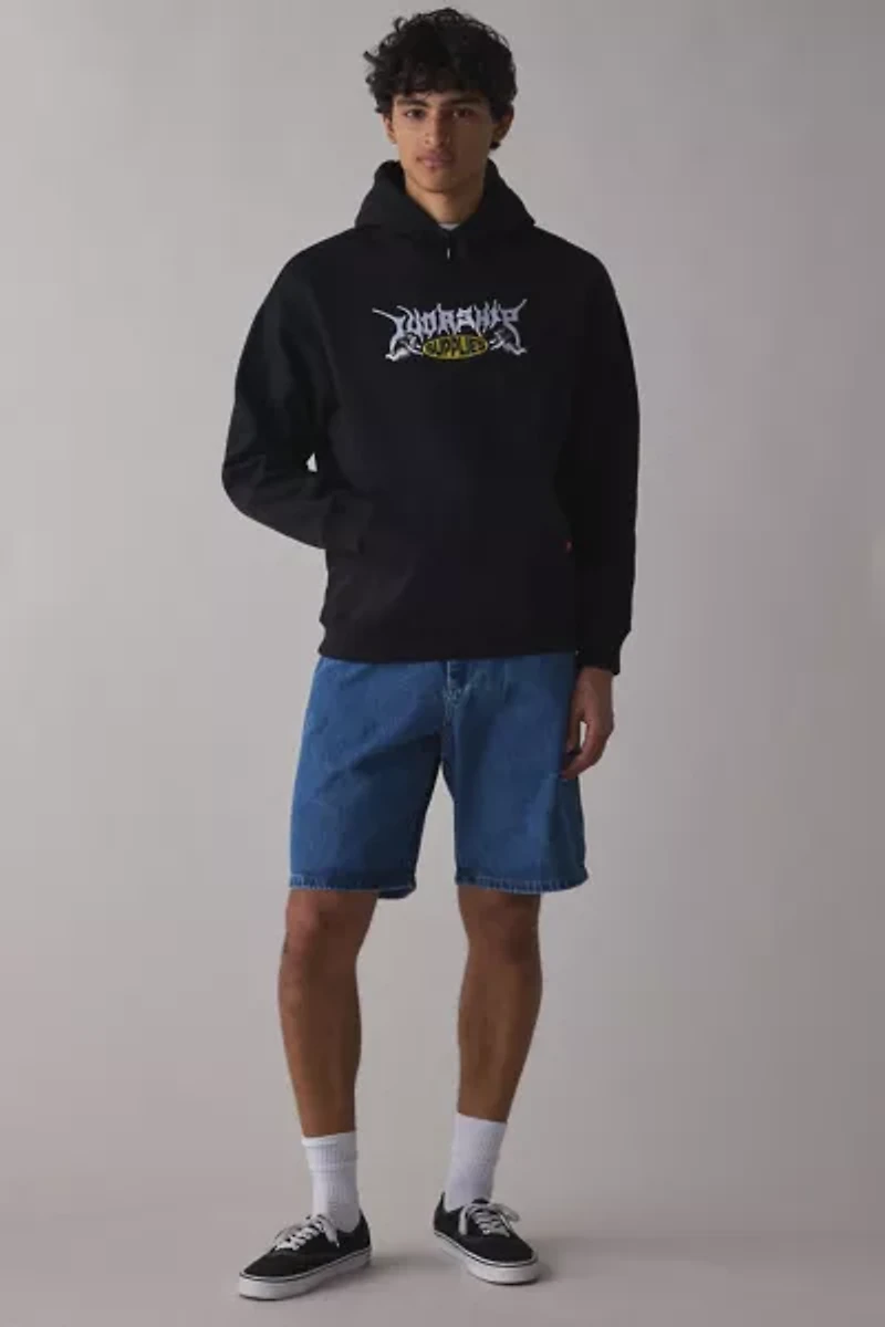 WORSHIP SUPPLIES Messenger Graphic Hoodie Sweatshirt