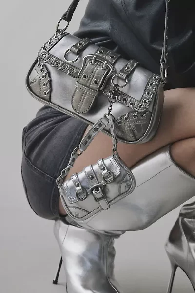 Silence + Noise Mini Jade Moto Bag Charm