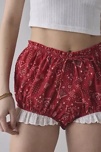 Out From Under Pin Up Picnic Bloomer Short