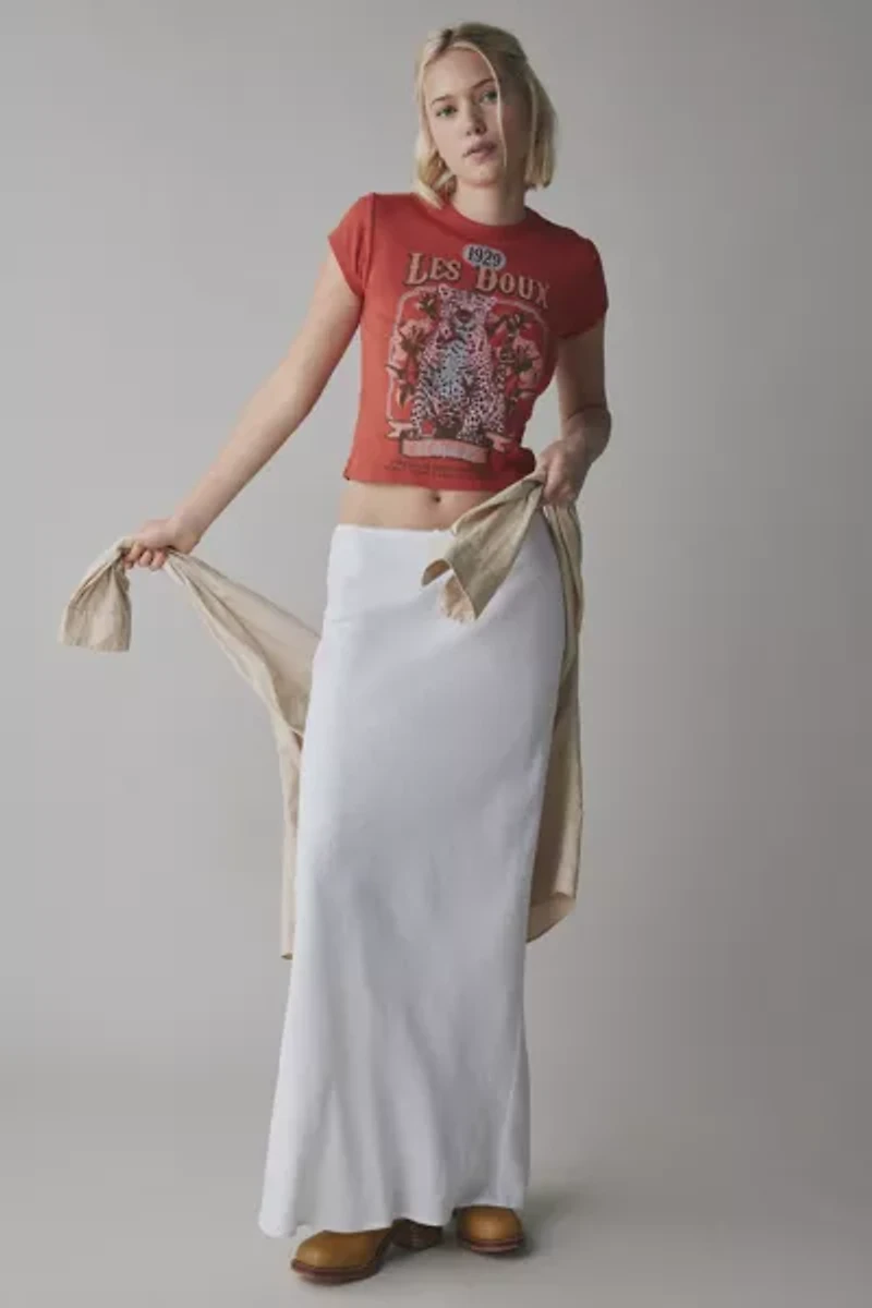 Les Doux Leopard Graphic Baby Tee