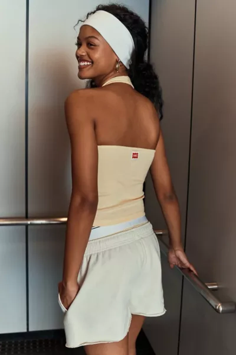 Hanes UO Exclusive High Neck Halter Tank Top