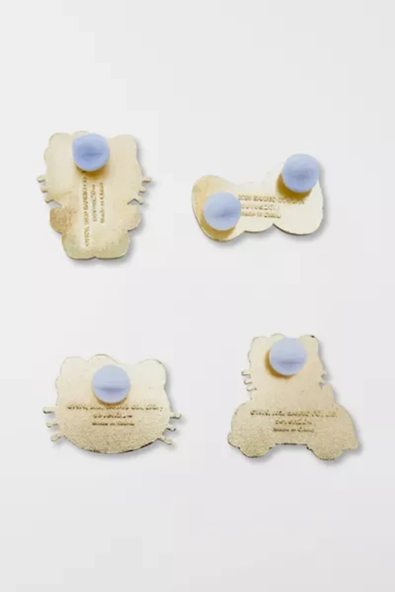 Sanrio Hello Kitty 4-Piece Enamel Pin Set