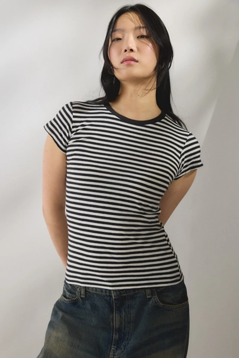 BDG Printed Short Sleeve Spill The Tee