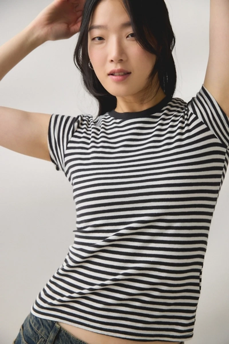 BDG Printed Short Sleeve Spill The Tee