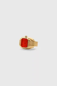 BREDA 'Nocturne' Expandable Ring Watch