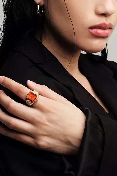 BREDA 'Nocturne' Expandable Ring Watch