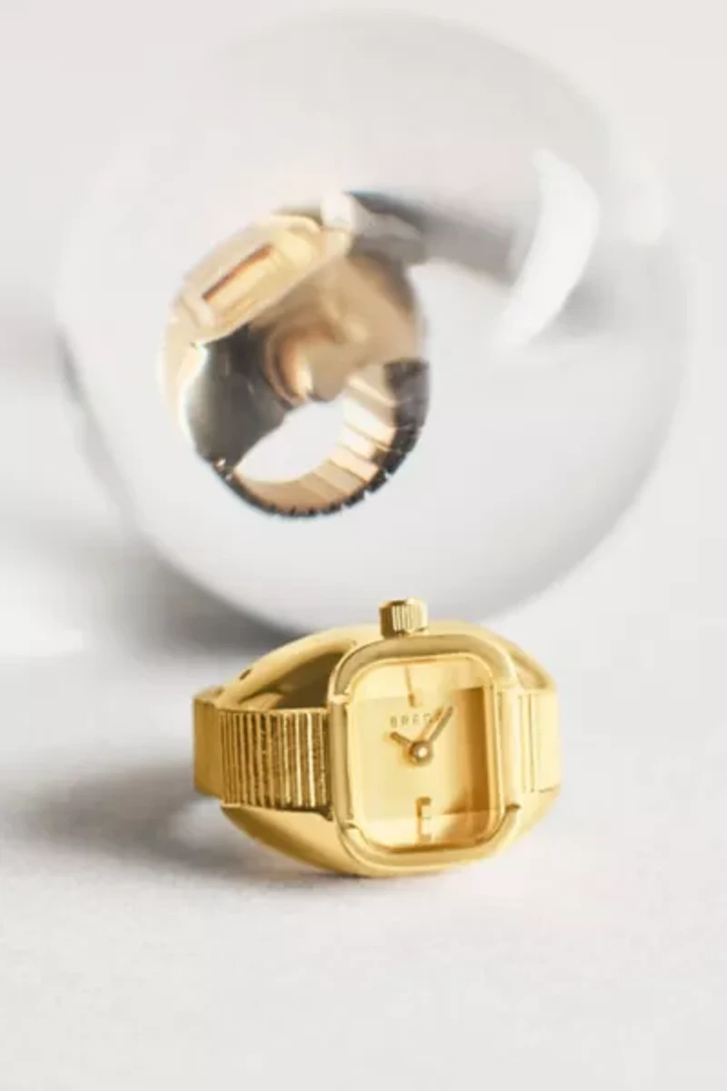BREDA 'Nocturne' Expandable Ring Watch