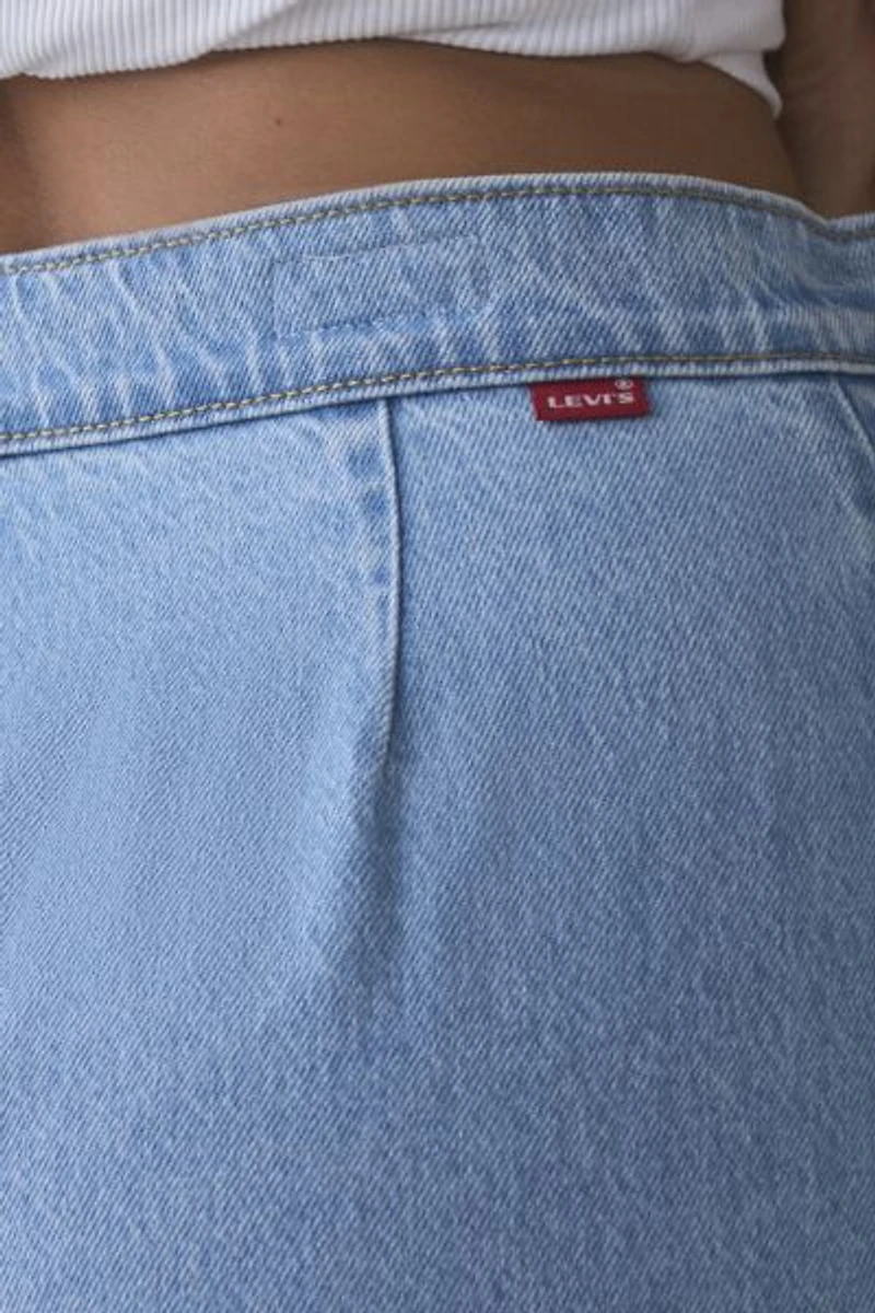 Levi's® Column Wrap Denim Midi Skirt