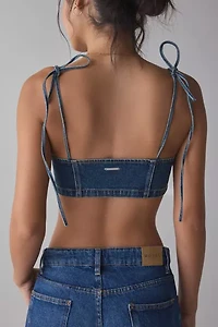 Abrand Devotion Denim Bralette