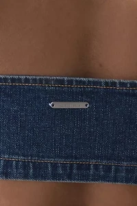 Abrand Devotion Denim Bralette