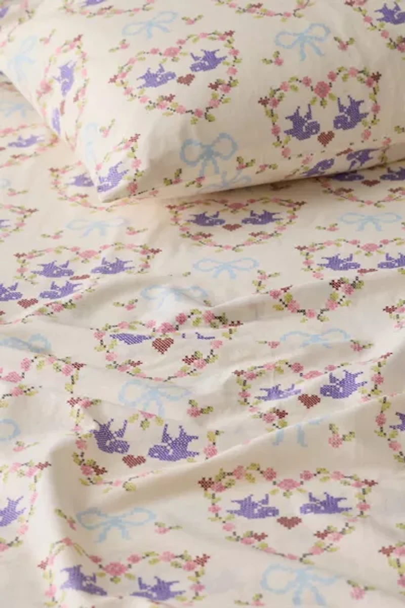 Lovebirds Core Sheet Set