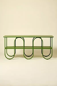 Lucie Squiggle Iron Storage Console