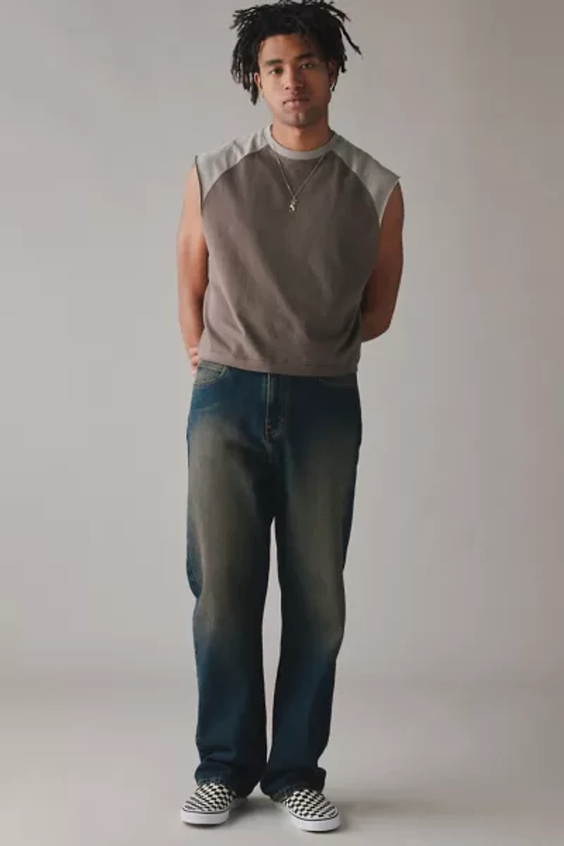 BDG Carson Cutoff Baseball Tee