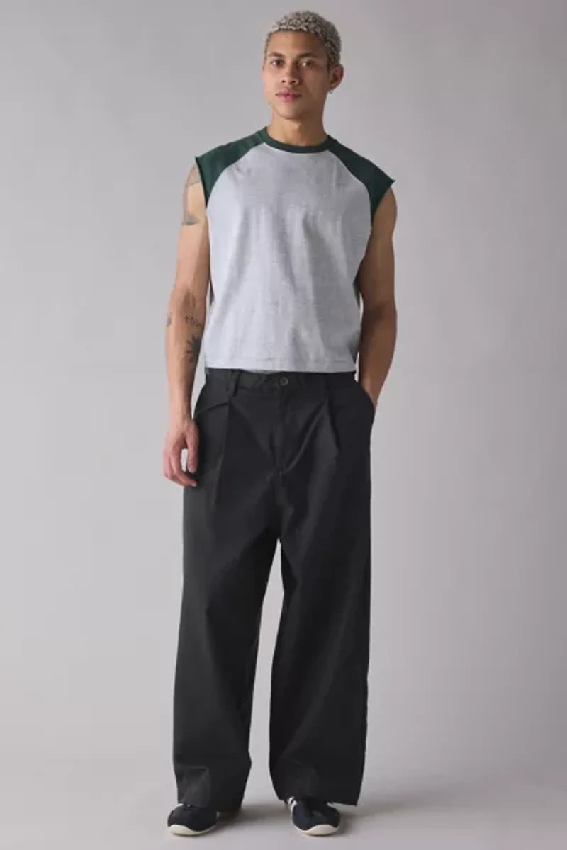 BDG Carson Cutoff Baseball Tee