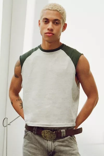 BDG Carson Cutoff Baseball Tee