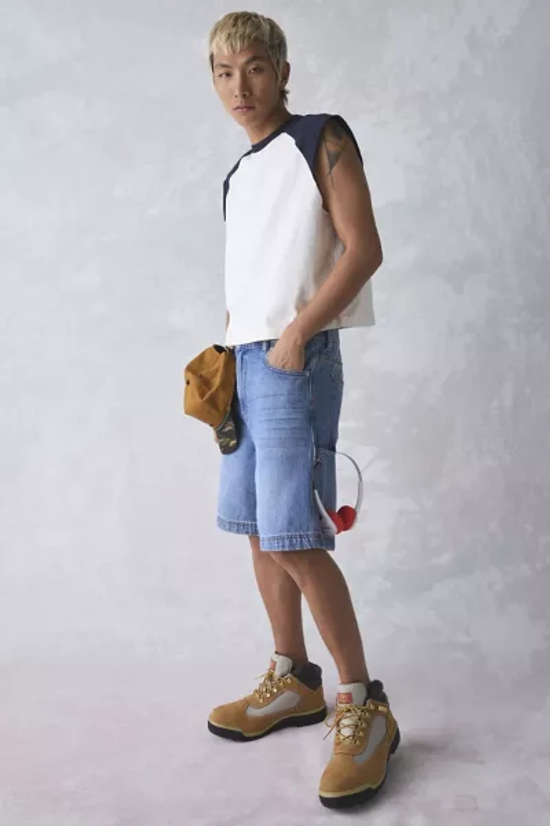 BDG Carson Cutoff Baseball Tee