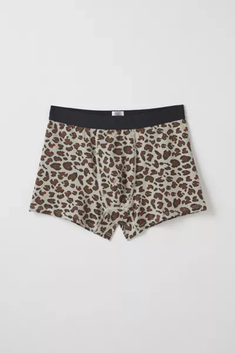 Leopard Print Boxer Brief