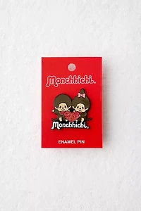 Monchhichi Heart Enamel Pin