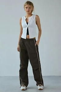 BDG Gigi Knit Button-Down Tank Top