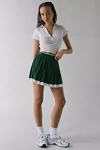 Lacoste Holly Heritage Pleated Tennis Mini Skort