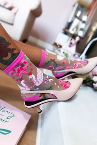 Sock Candy Balletcore Sheer Sock
