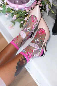 Sock Candy Balletcore Sheer Sock