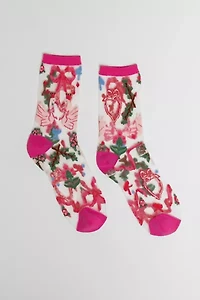 Sock Candy Balletcore Sheer Sock