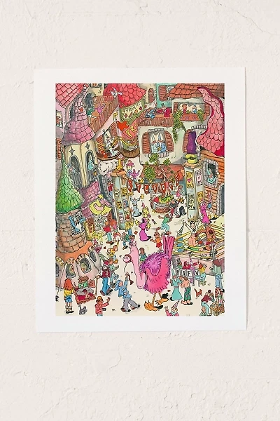 Mafv Wizard City Art Print